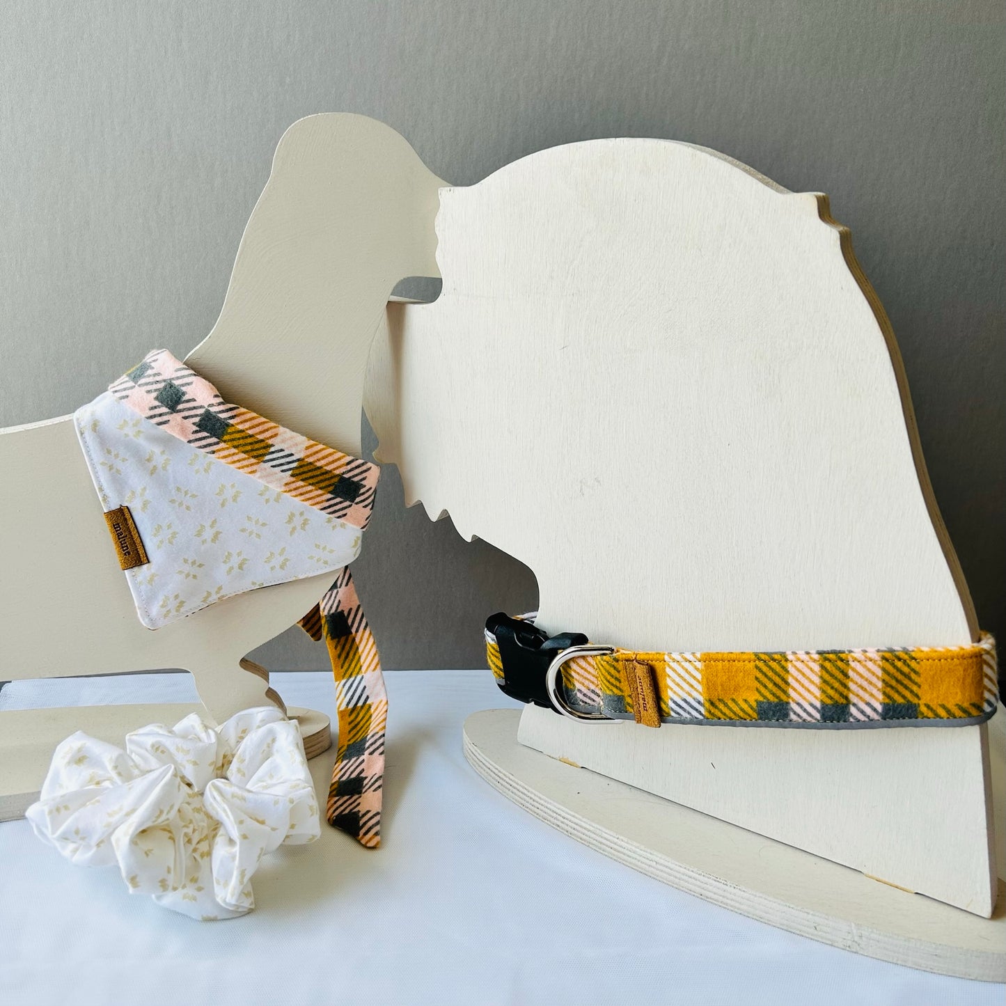 Fall Plaid Collar
