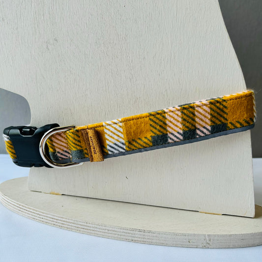 Fall Plaid Collar