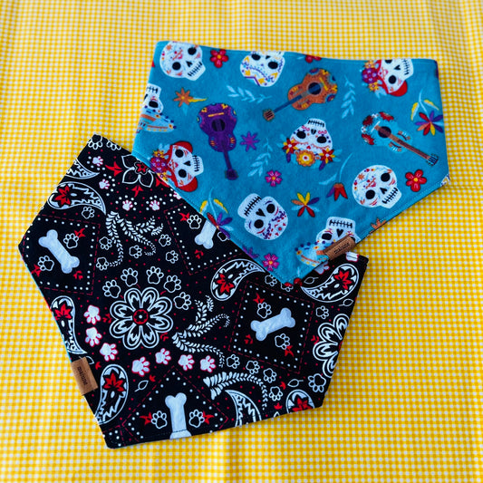 Candy Skull Snap Bandana