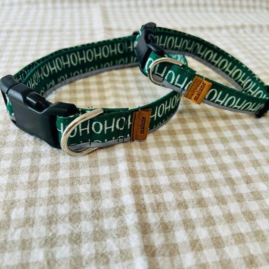 HO-HO-HO Dog Collar