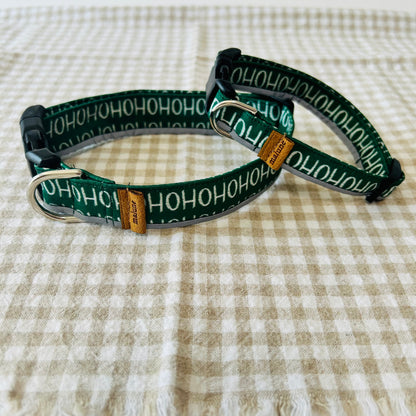 HO-HO-HO Dog Collar