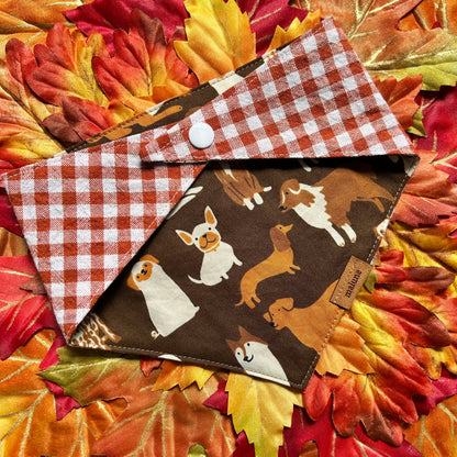 Fall Pups - Bandana