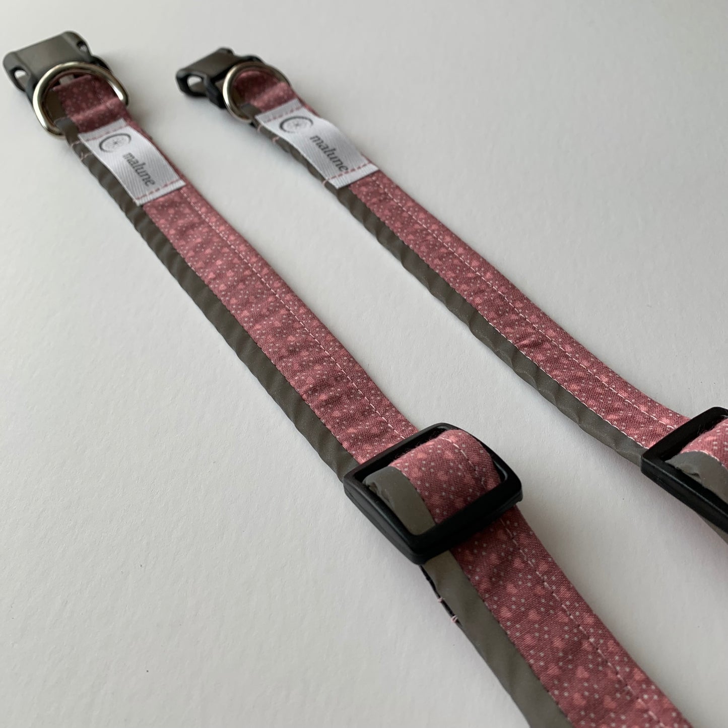 Pink Micro Hearts Collar